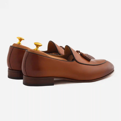 Perry Belgian Loafer - Full Grain Leather - Men's