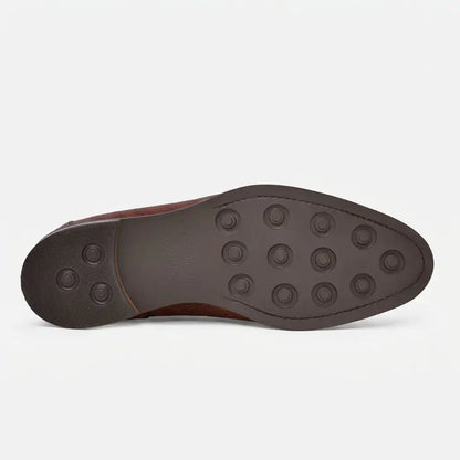 Archie Belted Loafer - Men’s  Pebbled Leather