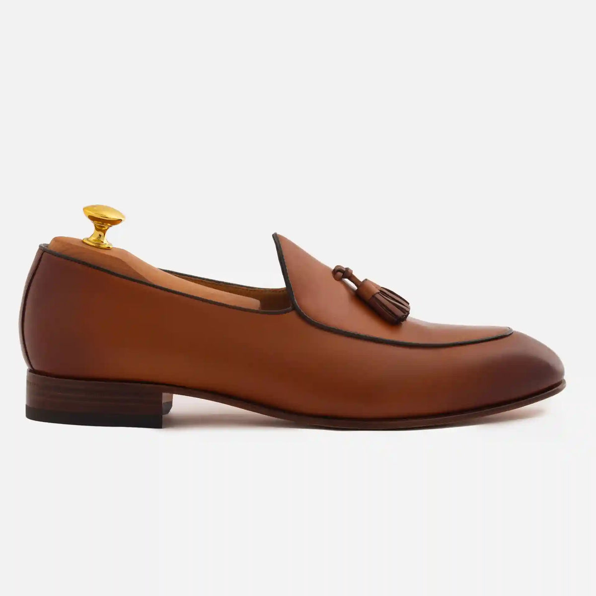 Perry Belgian Loafer - Full Grain Leather - Men's