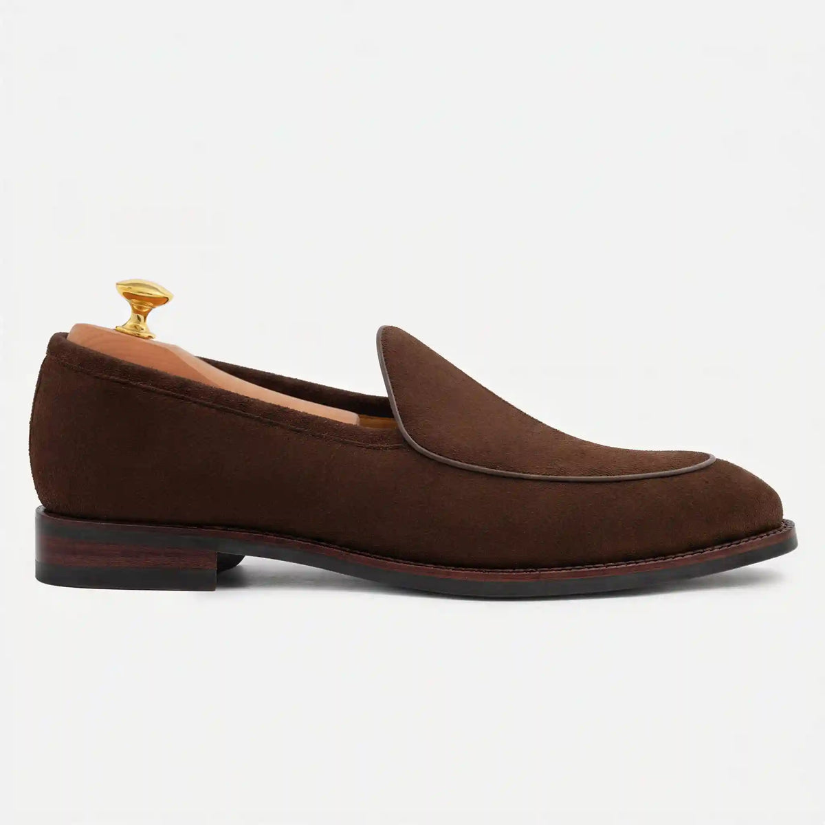 Vincent Belgian Loafer - Suede - Men's