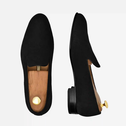 Langford Wholecut Loafers - Suede - Men's