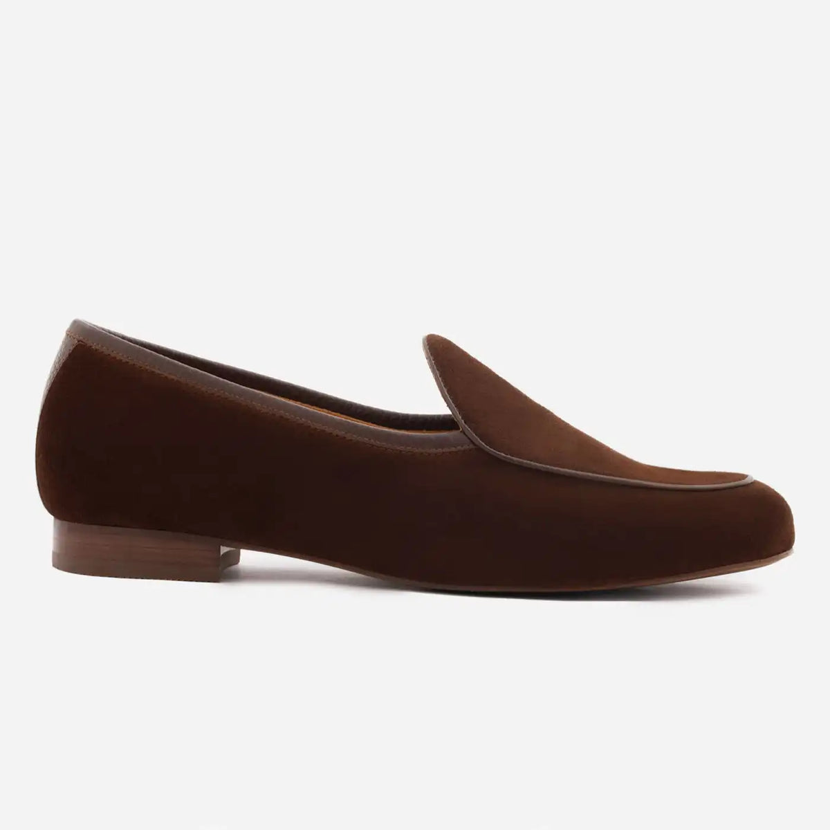 Greta Belgian Loafer - Suede - Women's