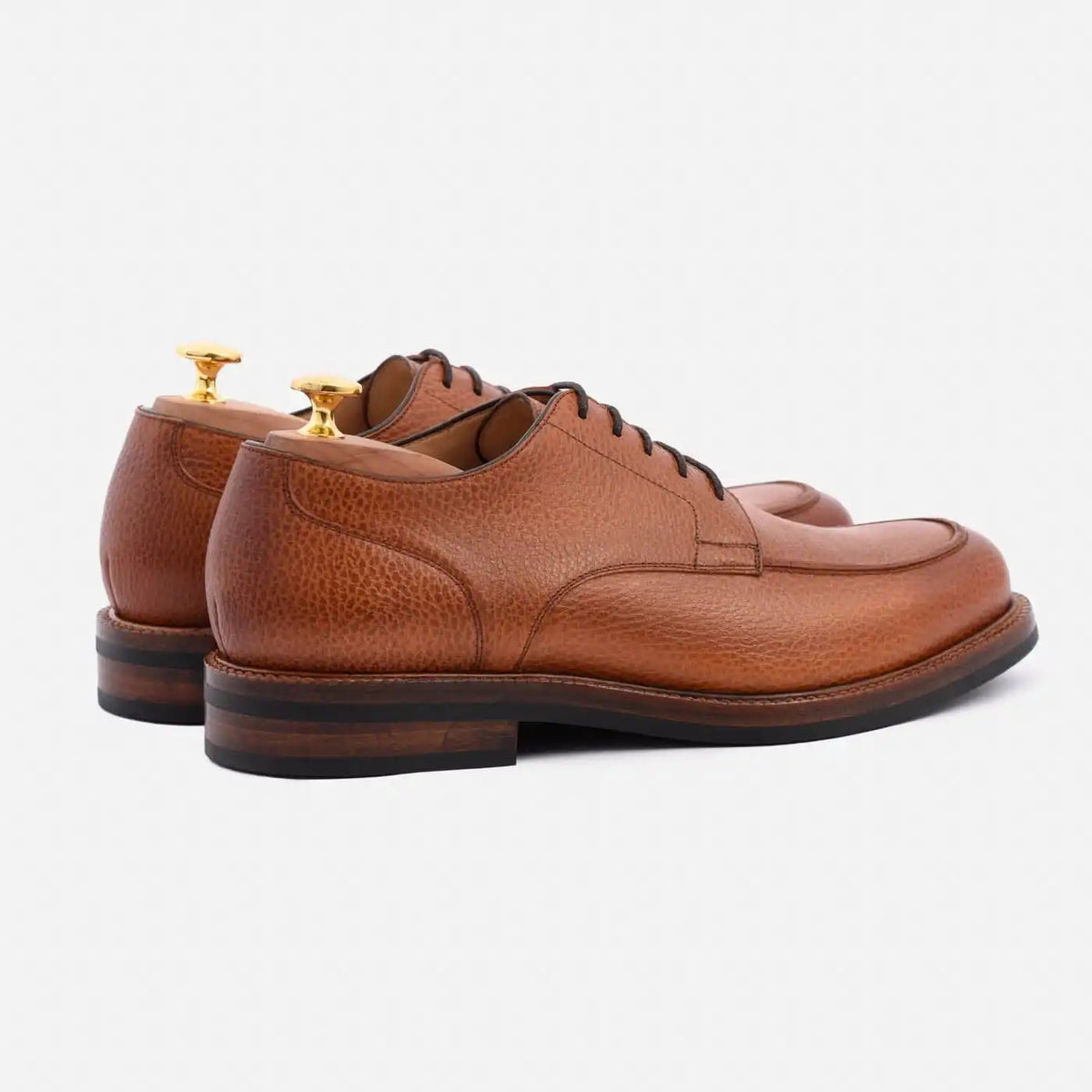 Anders Split Toe Derbies - Pebbled - Men's