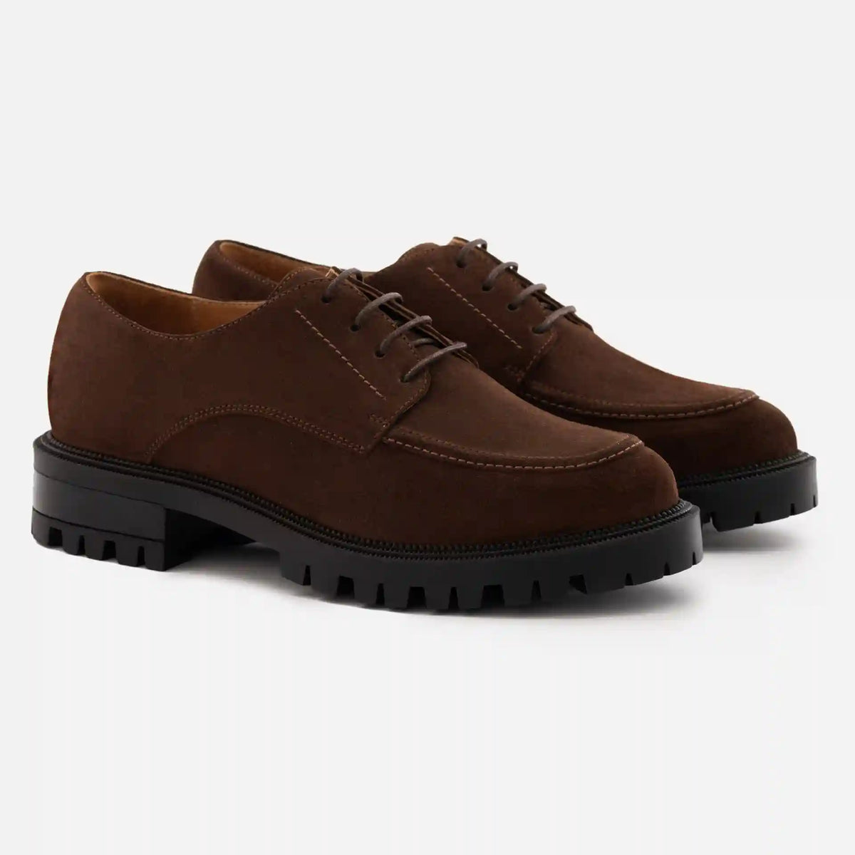 Emma Derby - Water Repellent Suede