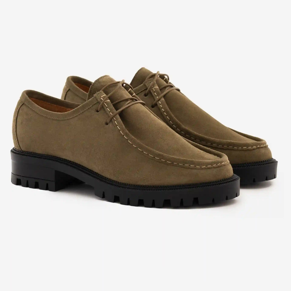 Tessa Derby - Water-Repellent Suede - Women's