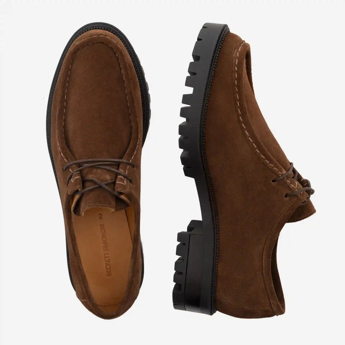 Tessa Derby - Water-Repellent Suede - Women's