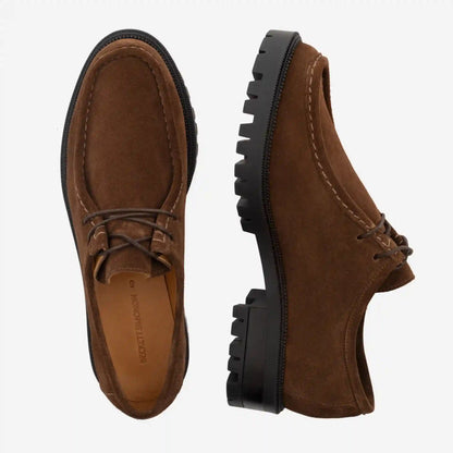 Tessa Derby - Water-Repellent Suede - Women's