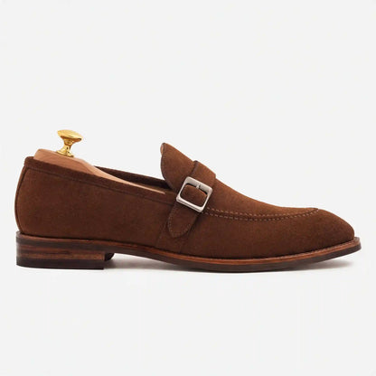 Archie Belted Loafer - Men’s Water-Repellent Suede