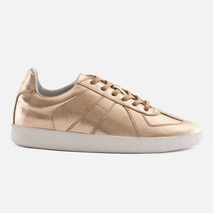 Morgen Trainers - Metallic Leather - Women's
