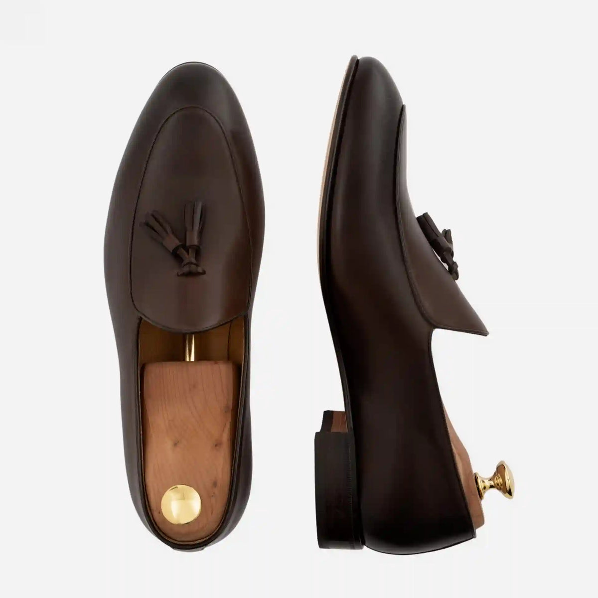 Perry Belgian Loafer - Full Grain Leather - Men's