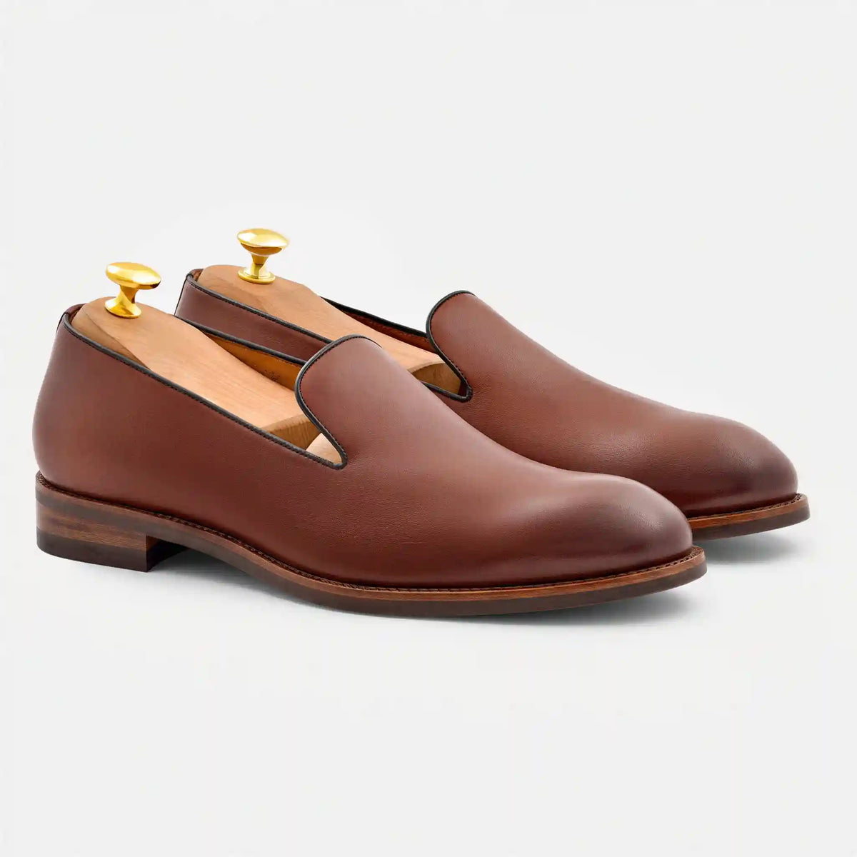 Langford Wholecut Loafers - Men's