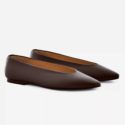 Lena Flats - Full Grain Leather - Women's