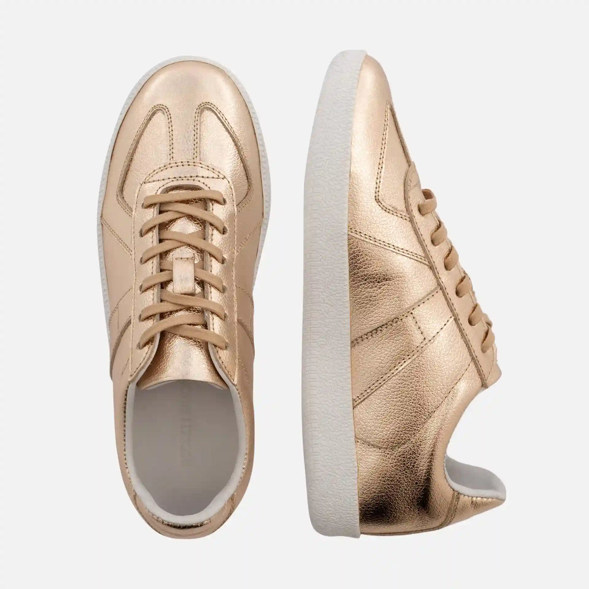 Morgen Trainers - Metallic Leather - Women's