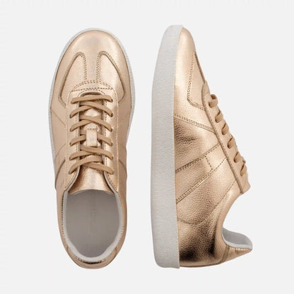 Morgen Trainers - Metallic Leather - Women's