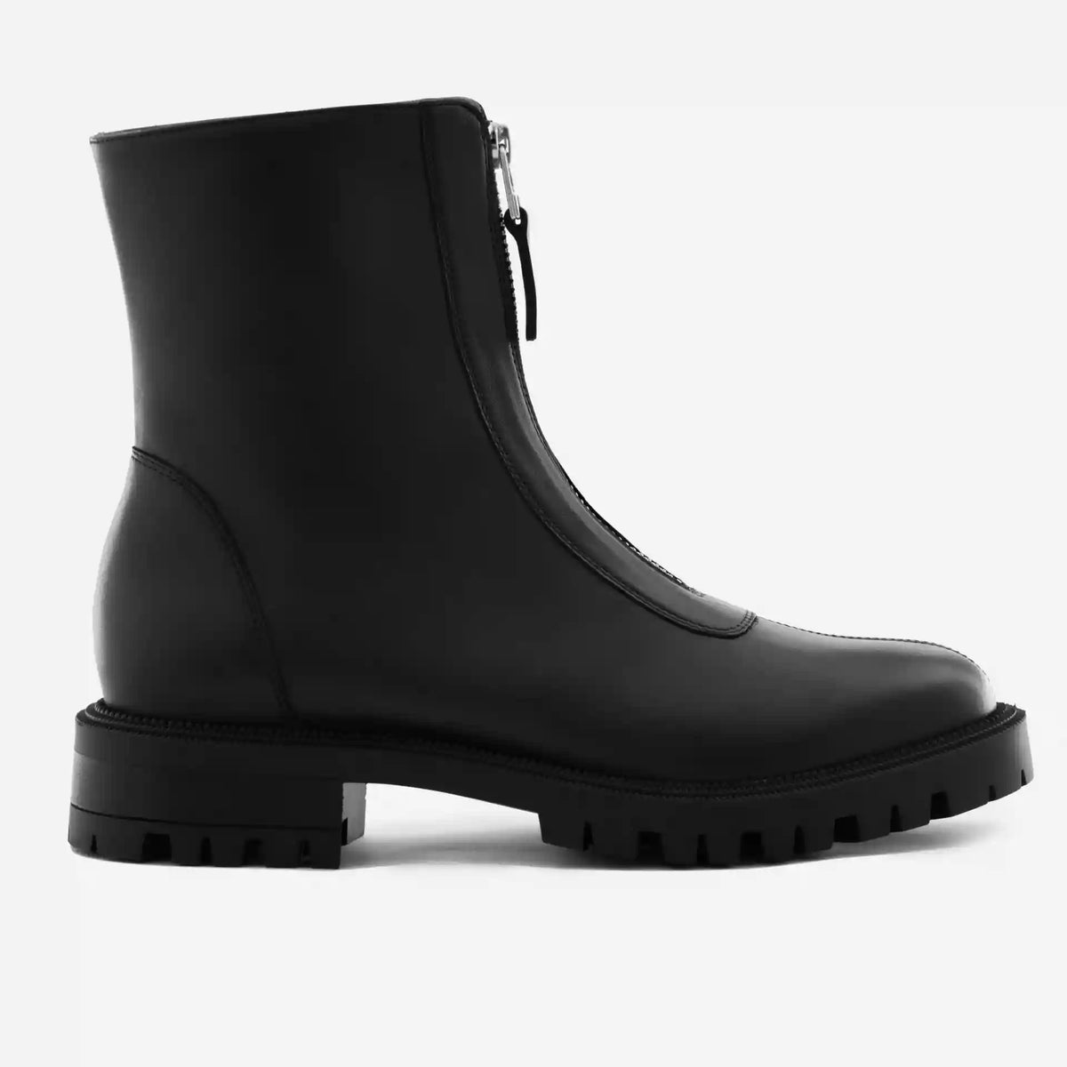 Jenna Zip Up Boots - Women’s  Full-Grain Leather