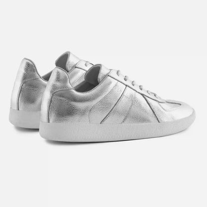 Morgen Trainers - Metallic Leather - Women's