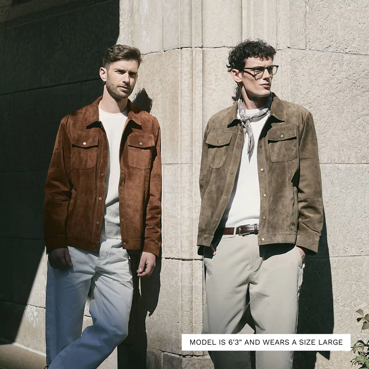 Stratton Jacket - Suede - Men's