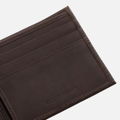 Bennett Bifold Wallet - Men's - Add On Embossed Leather