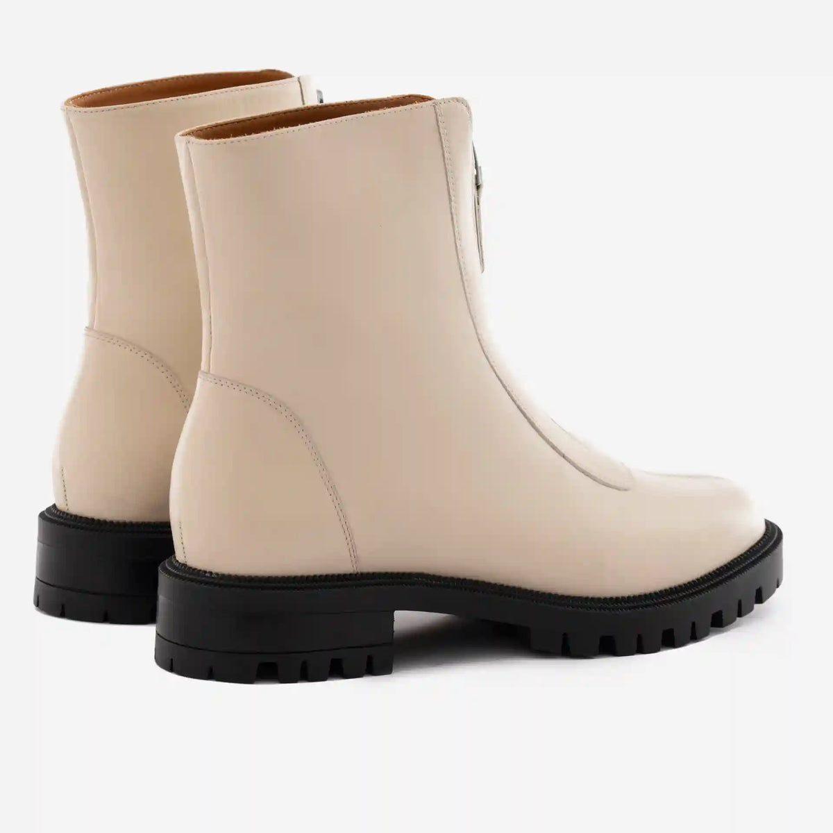 Jenna Zip Up Boots - Women’s  Full-Grain Leather