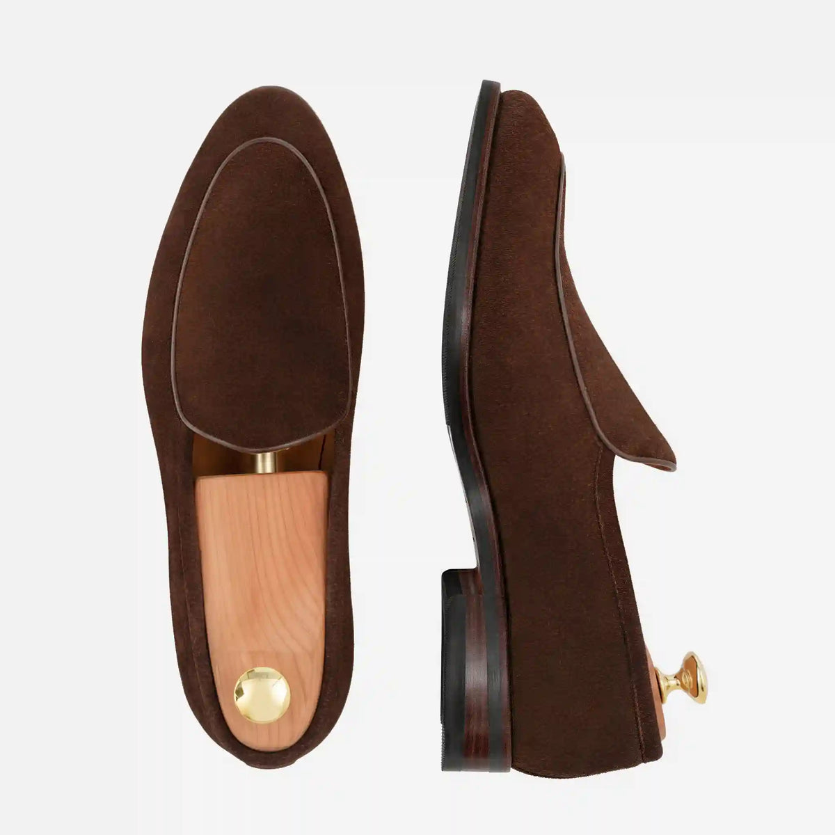 Vincent Belgian Loafer - Suede - Men's