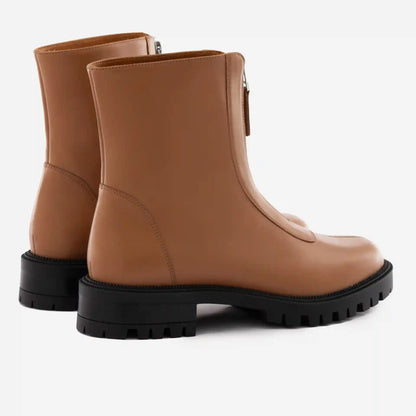 Jenna Zip Up Boots - Women’s  Full-Grain Leather