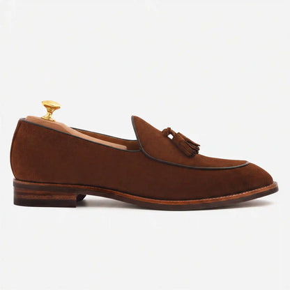 Perry Belgian Loafer - Men’s Water-Repellent Suede
