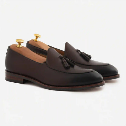 Perry Belgian Loafer - Full Grain Leather - Men's