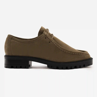 Tessa Derby - Water-Repellent Suede - Women's