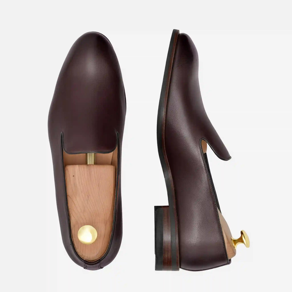 Langford Wholecut Loafers - Men's