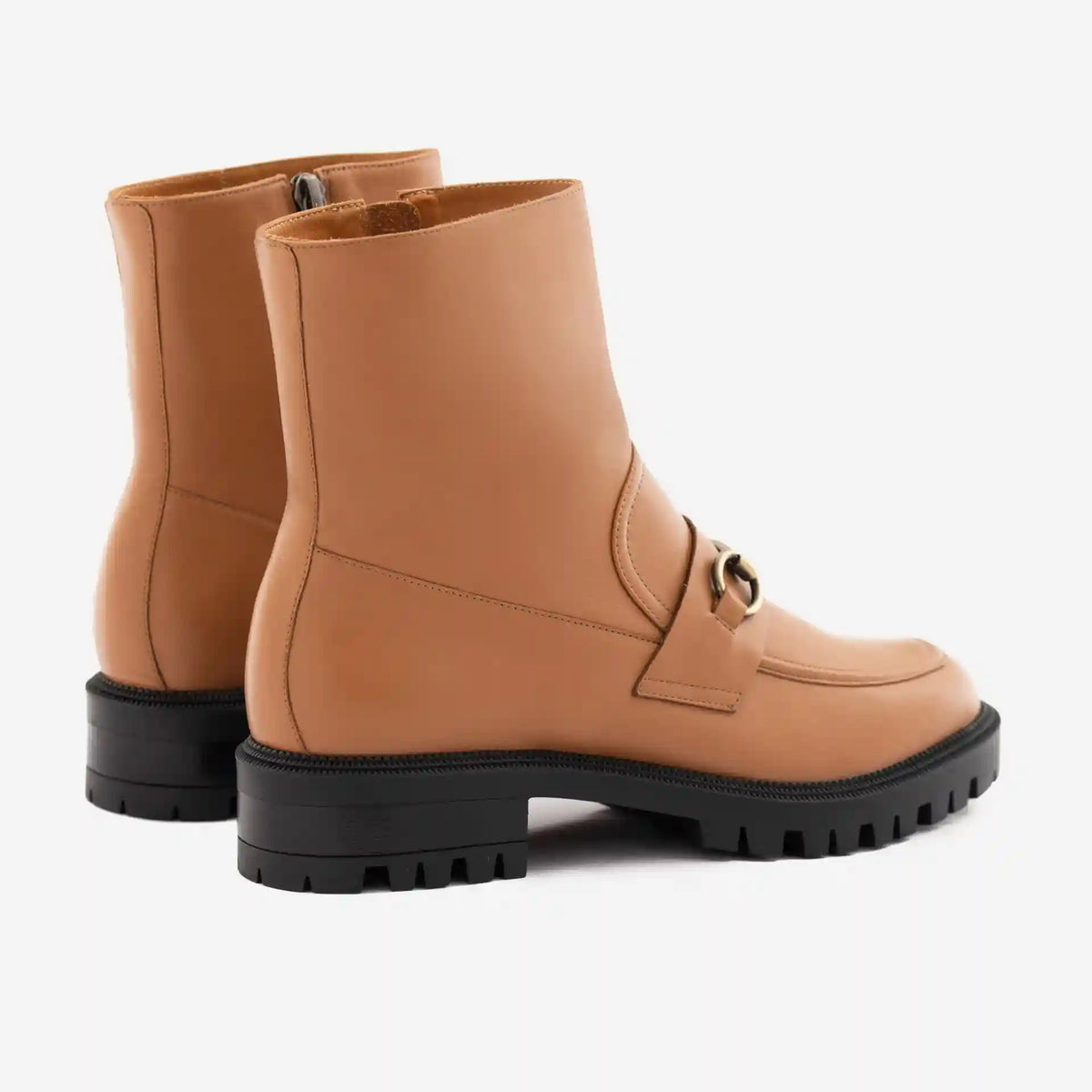 Blaise Horsebit Boots - Full Grain Leather - Women's