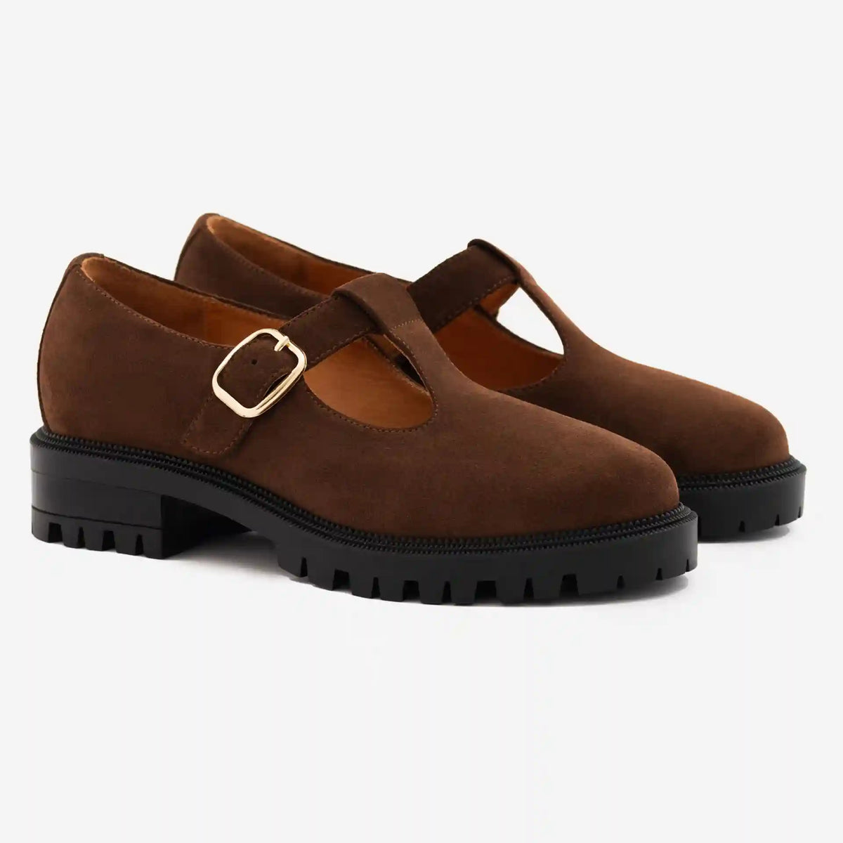 Eloise Mary Jane - Water-Repellent Suede - Women's