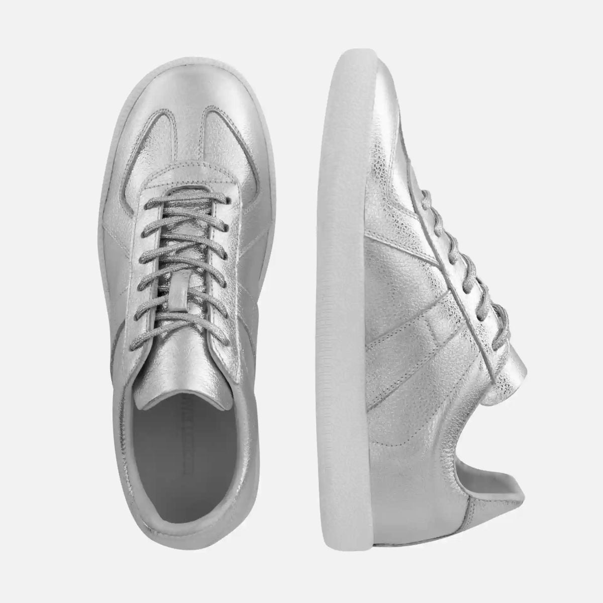 Morgen Trainers - Metallic Leather - Women's