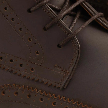 Nolan Brogue Boots - Pull-Up - Men's