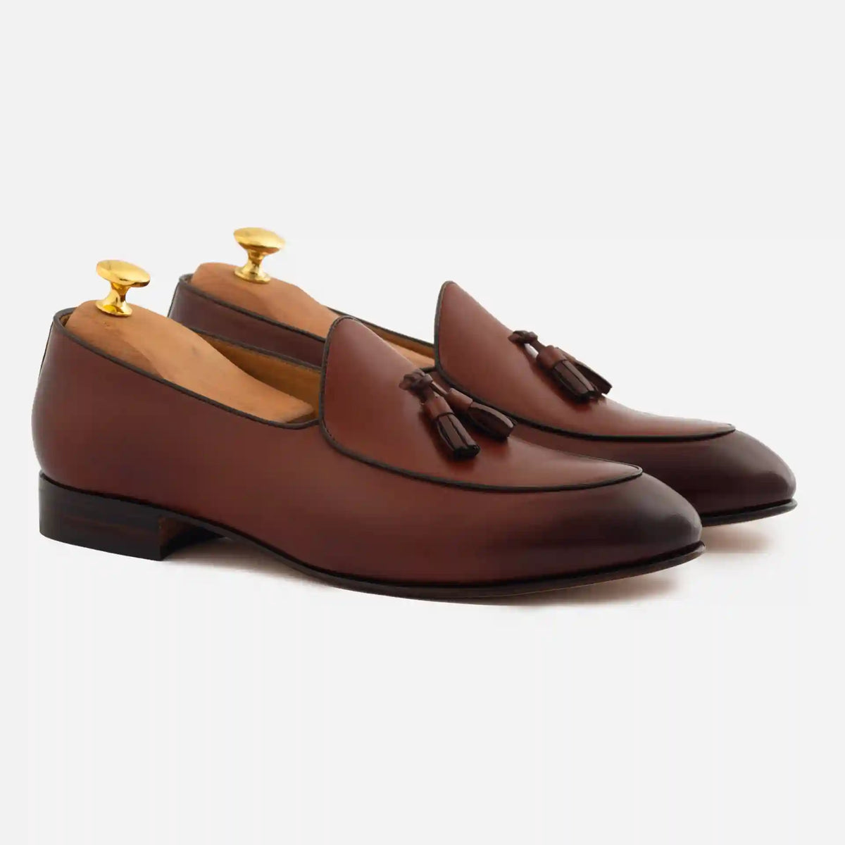 Perry Belgian Loafer - Full Grain Leather - Men's