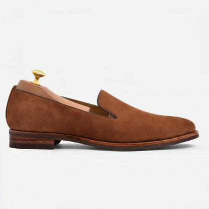 Langford Wholecut Loafers - Suede - Men's