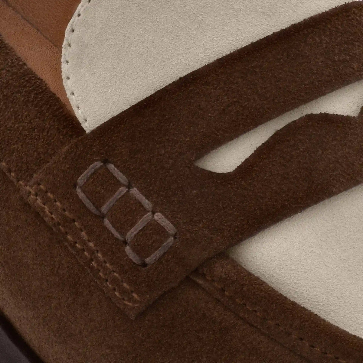 Camille Penny Loafers - Water Repellent Suede - Women's