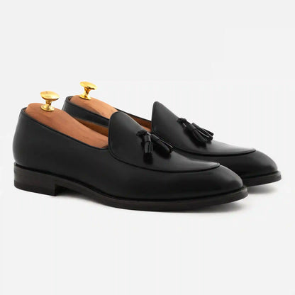 Perry Belgian Loafer - Full Grain Leather - Men's