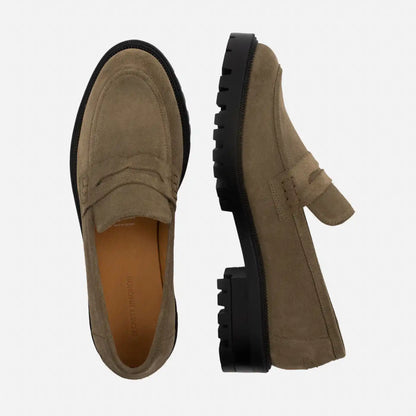 Georgia Loafers - Suede - Women's