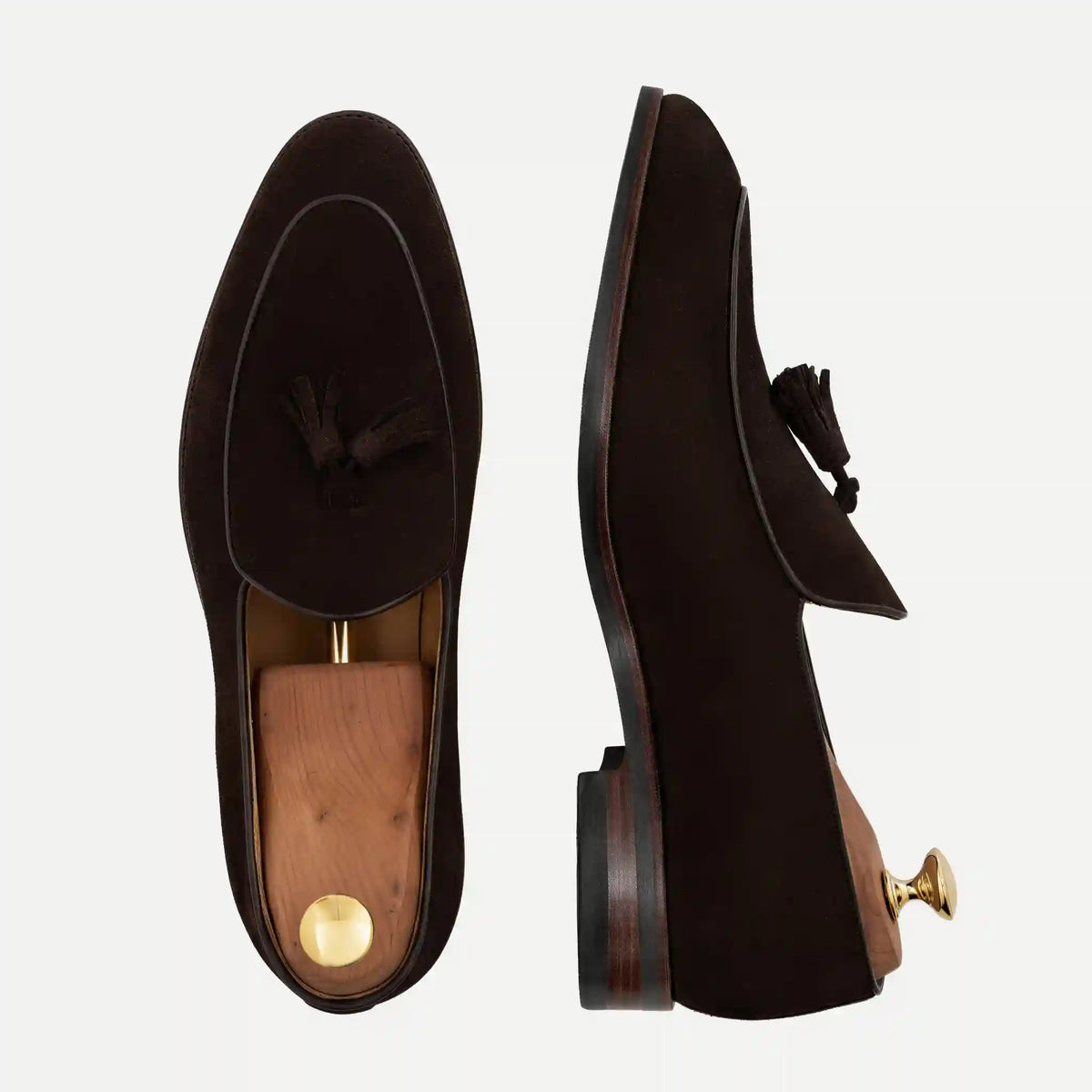 Perry Belgian Loafer - Men’s Water-Repellent Suede