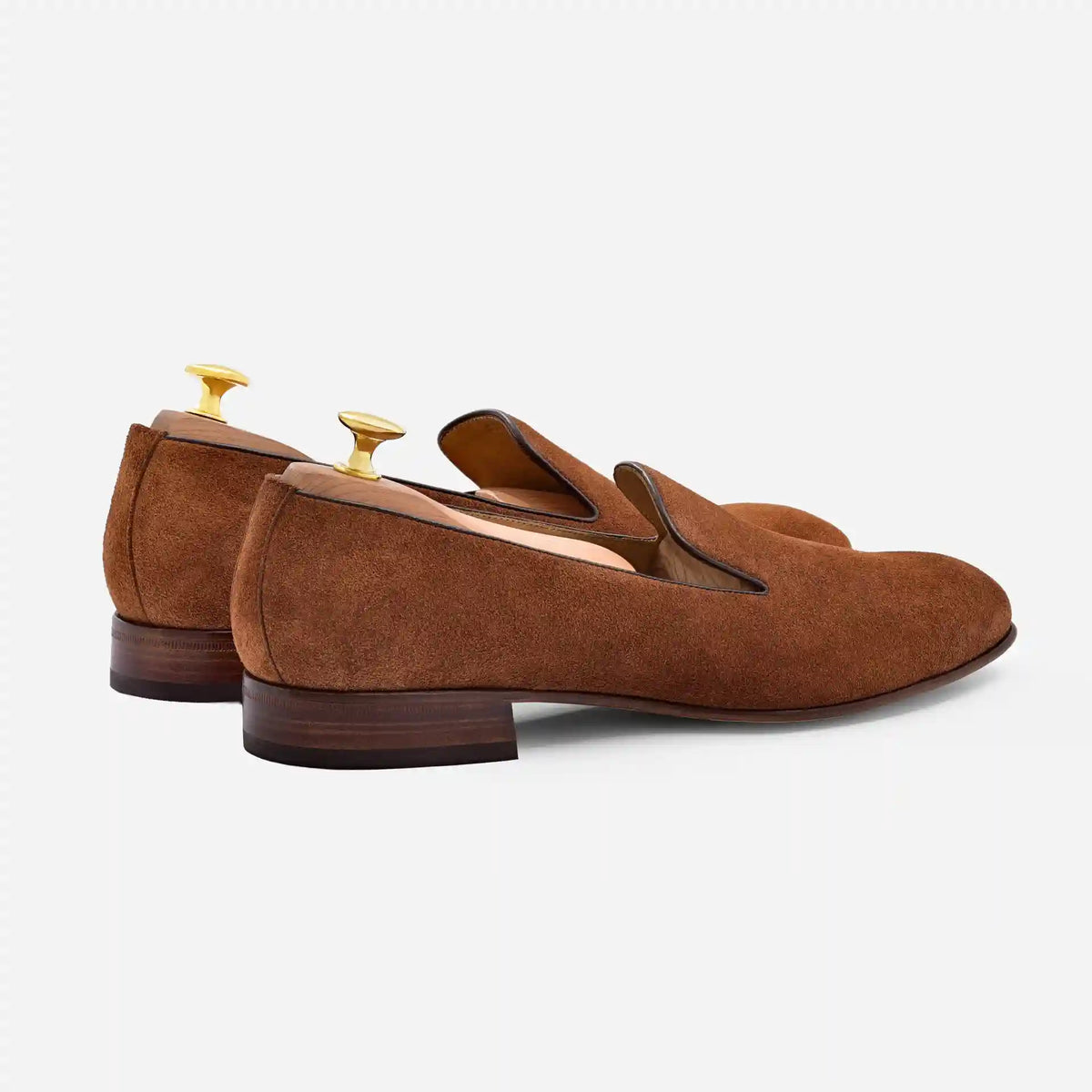 Langford Wholecut Loafers - Suede - Men's