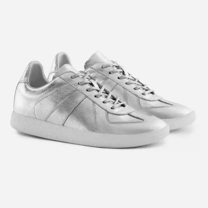 Morgen Trainers - Metallic Leather - Women's