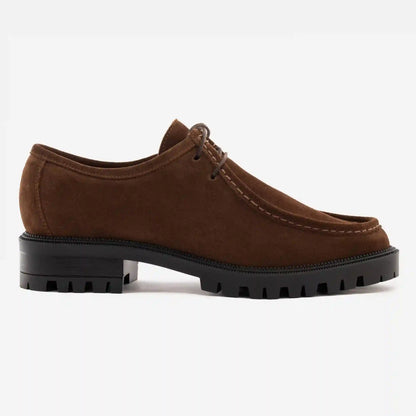 Tessa Derby - Water-Repellent Suede - Women's