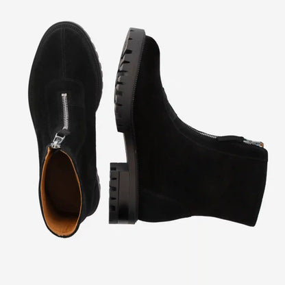 Jenna Zip Up Boots - Women’s  Water-Repellent Suede