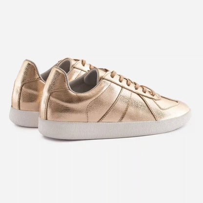 Morgen Trainers - Metallic Leather - Women's