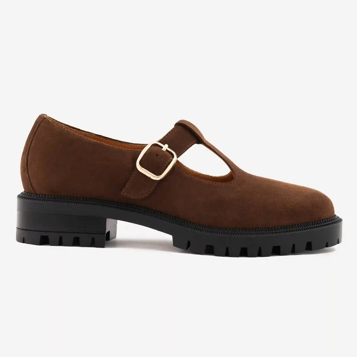 Eloise Mary Jane - Water-Repellent Suede - Women's