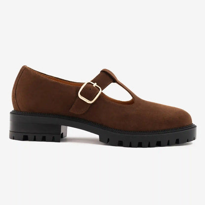 Eloise Mary Jane - Water-Repellent Suede - Women's