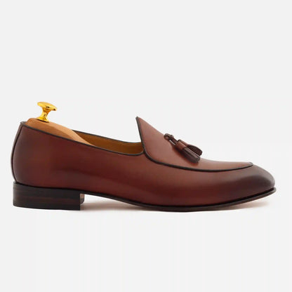 Perry Belgian Loafer - Full Grain Leather - Men's