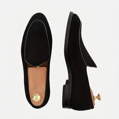 Vincent Belgian Loafer - Suede - Men's