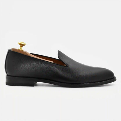 Langford Wholecut Loafers - Pebbled - Men's