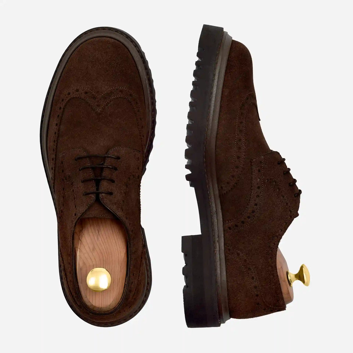 Gibson Wingtips - Suede -  Men's